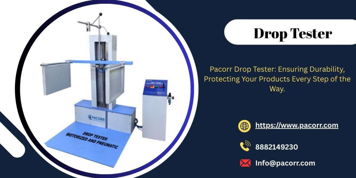 Pacorr Drop Tester – Measure Packaging Strength with Confidence